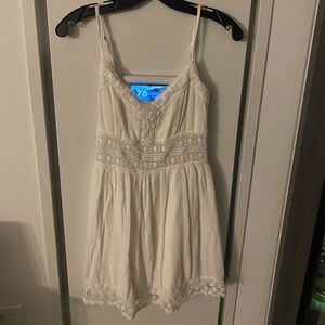 Abercrombie & Fitch white summer dress